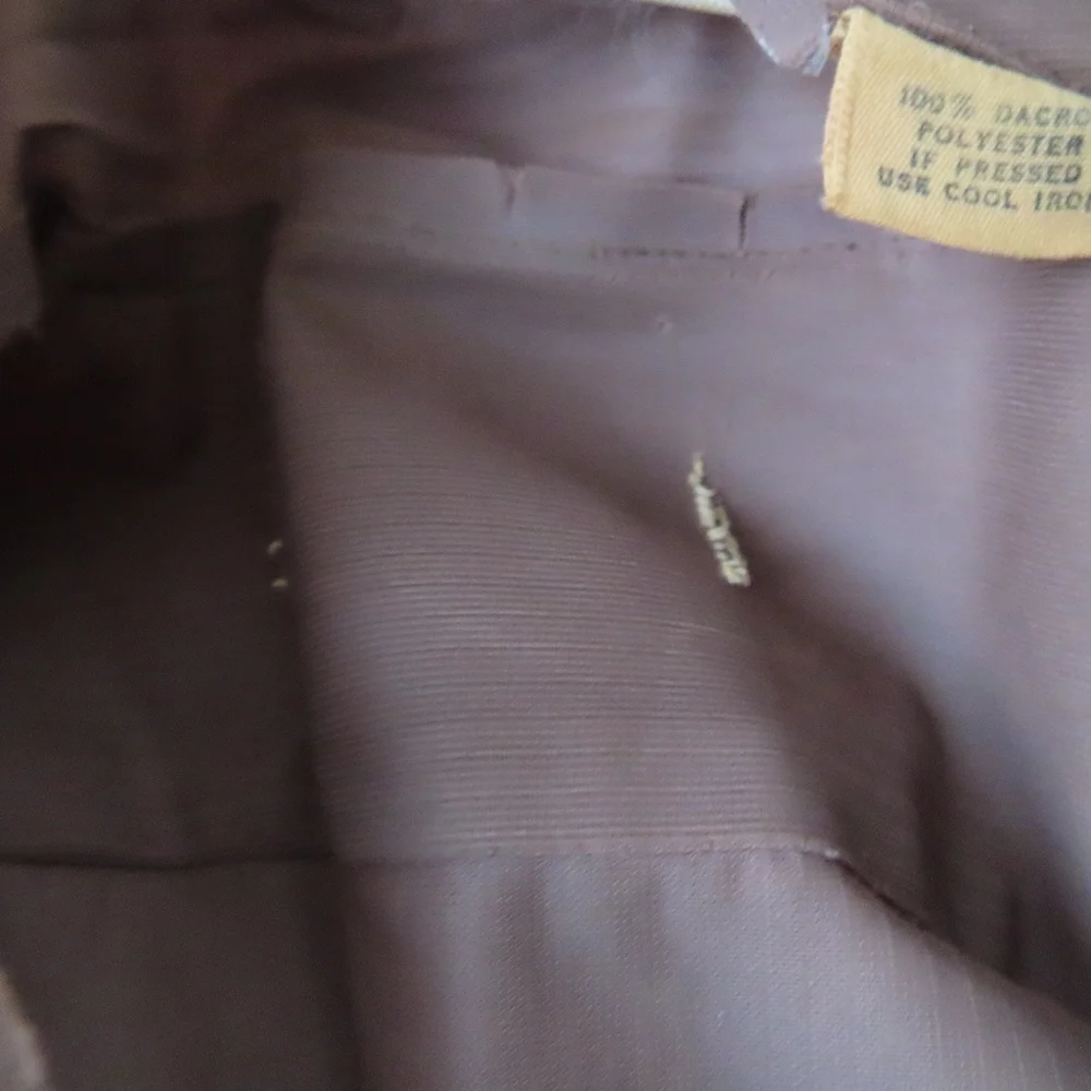 vintage unbranded shirt loop collar mother of pearl buttons 50s 60s - Picture 8 of 11